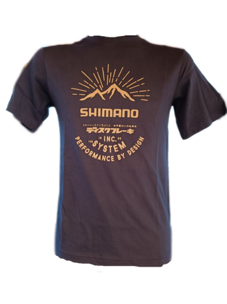 SHIMANO SHIMANO T-shirt SHI navy S
