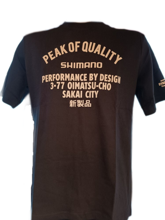 SHIMANO SHIMANO T-shirt SHI black L