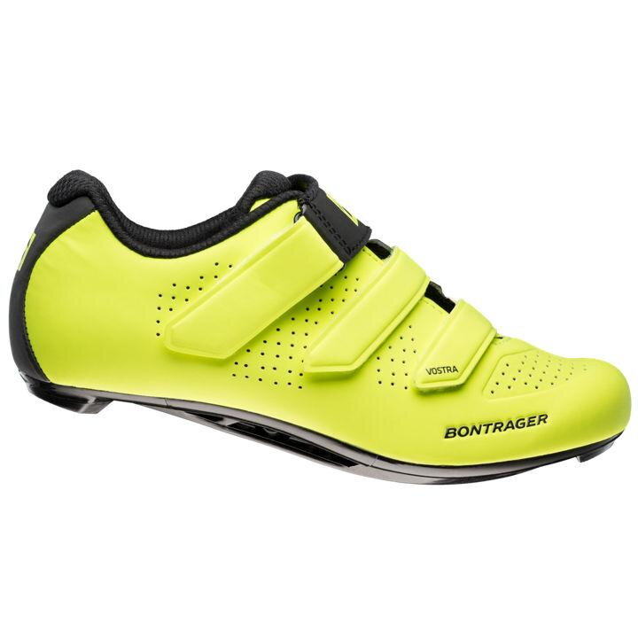 Bontrager Vostra WSD visible yellow road shoes