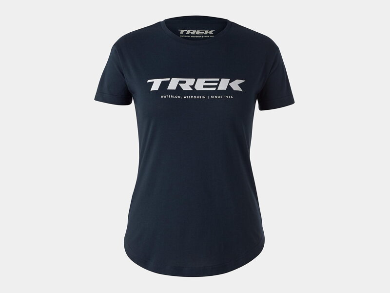Bontrager Women's T-shirt Trek Origin Logo blue 2022