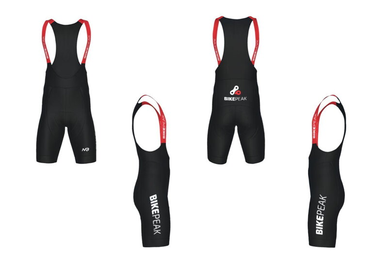 MILREMO Pants CRITERIUM with braces, L-shape, 45mm, PRO insert