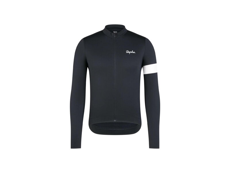 Cyklistický termodres Rapha Core s dlhými rukávmi čierny