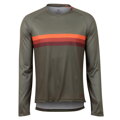PEARL IZUMI Jersey SUMMIT LS TOP pale olive/sunset stripe VZ21