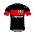 HQBC Dres QPI SK TEAM krátky rukáv čierna/červená