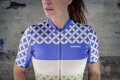 SHIMANO Women's jersey MIZUKI white/navy / Size: S