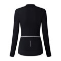 SHIMANO Women's jersey KAEDE THERMAL LONG black / Size: XS