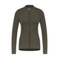 SHIMANO Women's jersey KAEDE THERMAL LONG green / Size: S