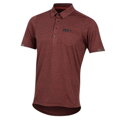 PEARL IZUMI T-shirt VERSA POLO burgundy