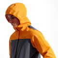 PEARL IZUMI Jacket CANYON 2.5L WXB RAIN orange/grey F22