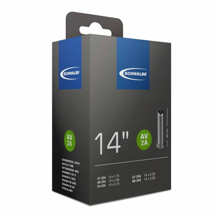 SCHWALBE Tube 14x1.75/2.10 AV 40mm