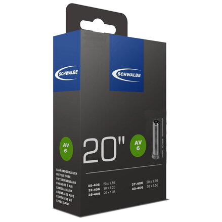 SCHWALBE Inner tube 20x1.1/1.50 AV 40mm