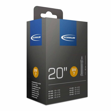 SCHWALBE Inner tube 20x1.50/2.00 DV 40mm