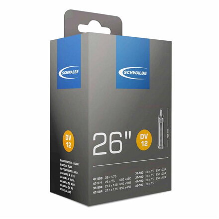 SCHWALBE Inner tube 26 DV12 32/47-559/597 EK 40mm