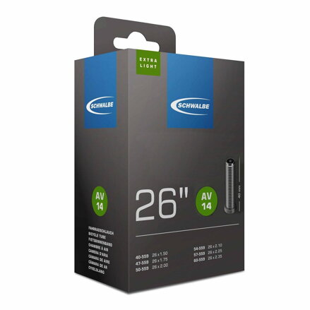 SCHWALBE Inner tube 26x1.50/2.35 AV 40mm