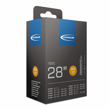 SCHWALBE Inner tube 700x28/45C DV 40mm