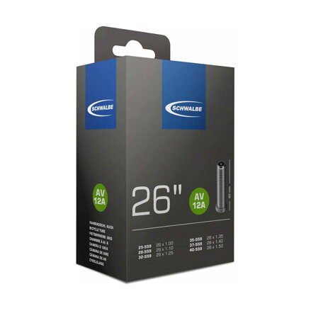 SCHWALBE Inner tube 26x1.00/1.50 AV 40mm