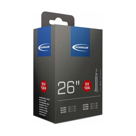 SCHWALBE Inner tube 26x1.00/1.50 FV 40mm