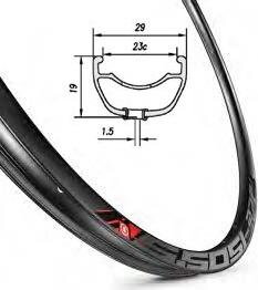 MACH1 Rim 5.50 SL 27.5" 32D
