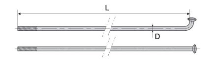 MACH1 Inox Plus spike 294 mm