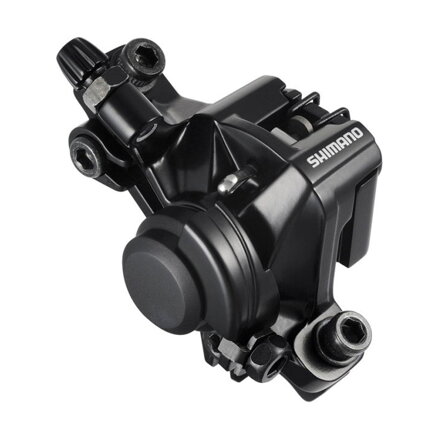 SHIMANO Brake caliper. BR-M375 mechanical Post Mount+plates B05S