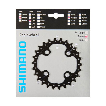 SHIMANO Gearbox 26z. FC-M675 SLX 64mm