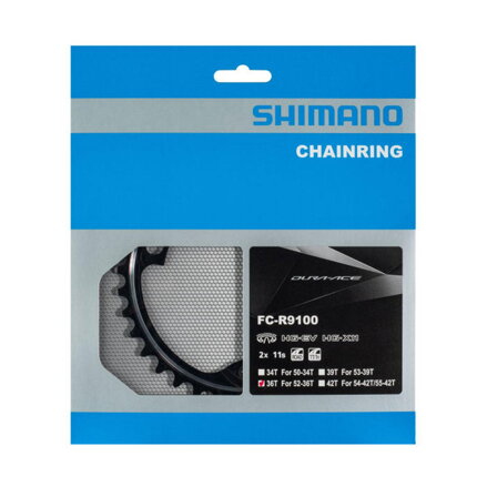 SHIMANO Gearbox 36z. FC-R9100 Dura Ace black 110mm