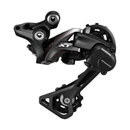 SHIMANO Derailleur XT RD-M8000 11-speed. black long shoulder strap Shadow+