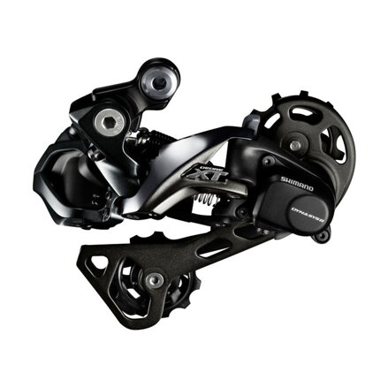 SHIMANO Derailleur XT RD-M8050 11-speed. Di2 black long strap Shadow+