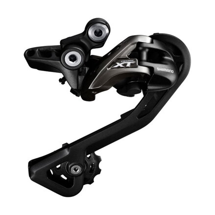 SHIMANO Derailleur XT RD-T8000 10-speed. black super long shoulder strap Shadow