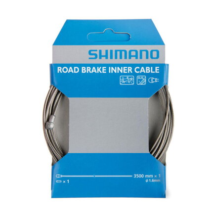SHIMANO Road brake cable 3500mmx1.6mm stainless steel tandem