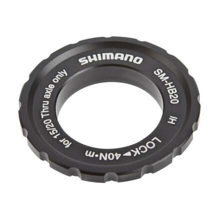SHIMANO Nut SM-HB20 Centerlock for fixed axis 15/20mm