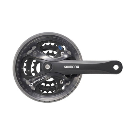 SHIMANO Cranks Acera FC-M361 175mm 48/38/28z. 7/8-k. black with square cover