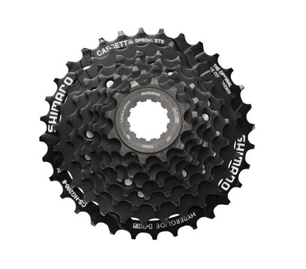 SHIMANO Cassette CS-HG200 8-wheel 12-32z. black