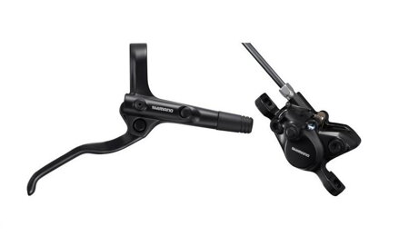 SHIMANO Brake hydraulic E-MT200 rear black Post Mount 1700mm snake. + B05S