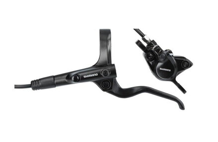 SHIMANO Brake hydraulic E-MT201 front black Post Mount 1000mm snake. + B05S