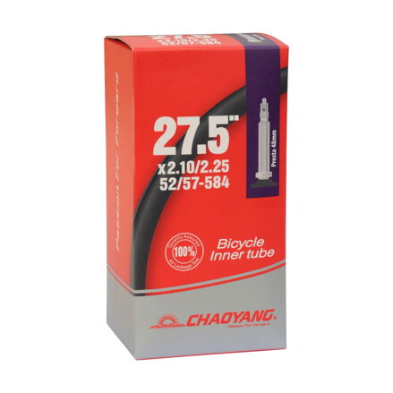 CHAOYANG Inner tube 27.5x2.1/2.25 FV48 (52/57-584)