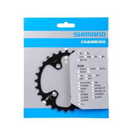 SHIMANO Gear 28z. FC-M7000 SLX 38/28z. black 64mm