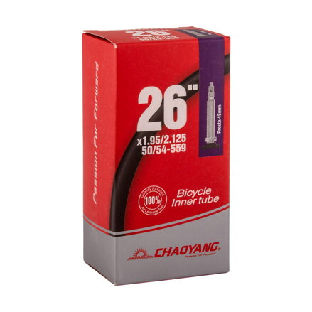 CHAOYANG Inner tube 26x1.95/2.125 FV48 (50/54-559)