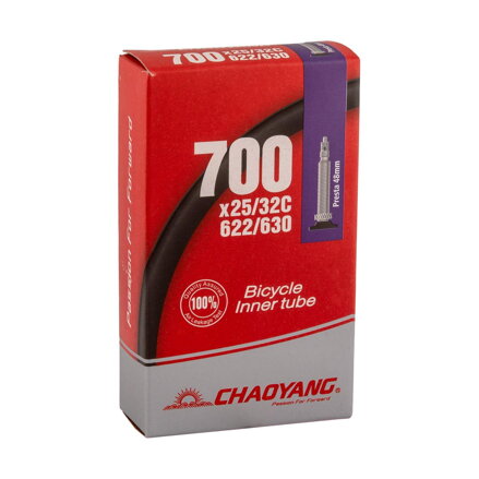 CHAOYANG Inner tube 700x25/32C FV48 FT (25/32-622/630)