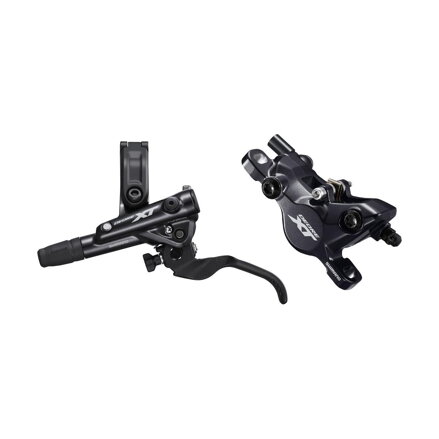 SHIMANO Brake hydraulic XT I-M8100 front black Post Mount 1000mm snake. + G05A