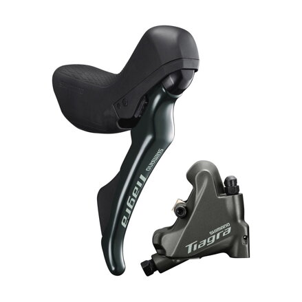 SHIMANO Dual control Tiagra set ST-R4720/BR-R7020 right 10-k. mech. rad./hydraulic brake