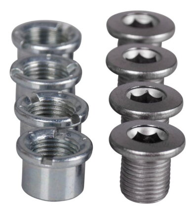 SHIMANO Screw + nut for converter FC-T4060/T521 M8x8.5mm