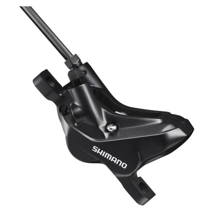 SHIMANO Brake caliper. BR-MT420 4-piston hydraulic Post Mount+plates D03S