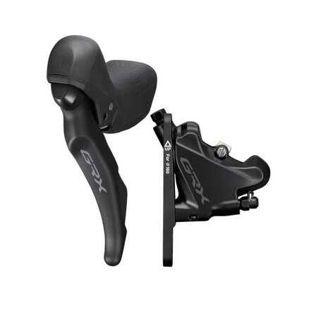 SHIMANO Dual control GRX ST-RX600L/BR-RX400 left for 2x11-k. mech. rad./hydraulic brake