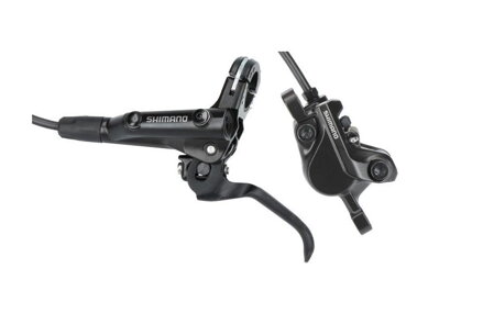 SHIMANO Brake hydraulic E-MT501 BL-MT501/BR-MT520 rear black Post Mount 1700mm snake. + D03S