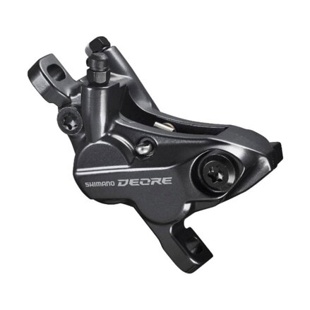 SHIMANO Brake caliper. Deore BR-M6120 4-piston hydraulic Post Mount+plates D03S