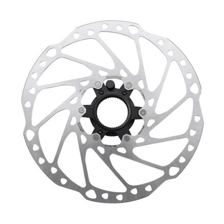 SHIMANO Brake disc RT-EM600 203mm Center Lock for Steps (externally tightened)