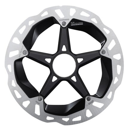 SHIMANO Brake disc RT-MT900 203mm Center Lock Ice Tech (externally tightened)