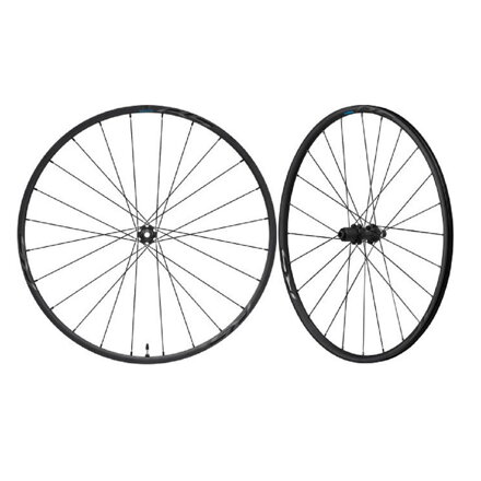SHIMANO Wheels WH-RS370 700C F12x100/R12x142mm thru axle Center-Lock black