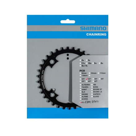 SHIMANO Gearbox 34z. 11-round STEPS 4-arm. without adapter